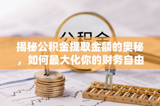临江揭秘公积金提取金额的奥秘，如何最大化你的财务自由