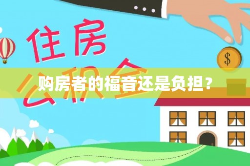 临江购房者的福音还是负担？