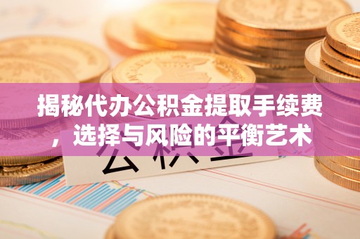 临江揭秘代办公积金提取手续费，选择与风险的平衡艺术