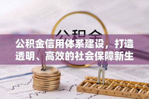 临江公积金信用体系建设，打造透明、高效的社会保障新生态