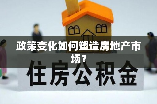 临江政策变化如何塑造房地产市场？