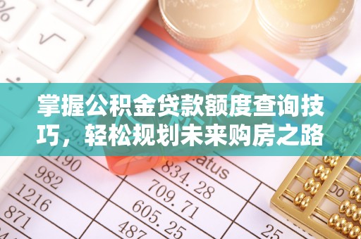 临江掌握公积金贷款额度查询技巧，轻松规划未来购房之路