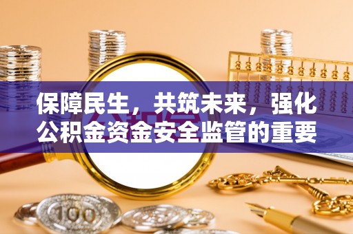 临江保障民生，共筑未来，强化公积金资金安全监管的重要性