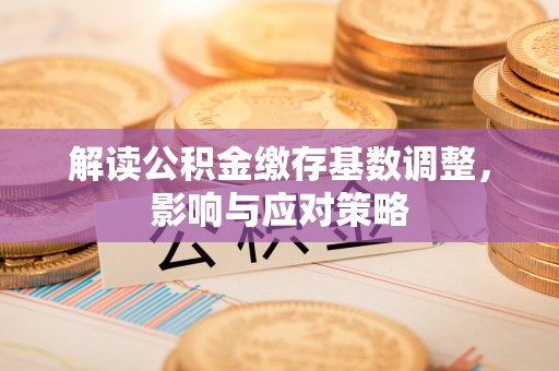 临江解读公积金缴存基数调整，影响与应对策略