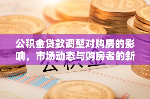 临江公积金贷款调整对购房的影响，市场动态与购房者的新选择