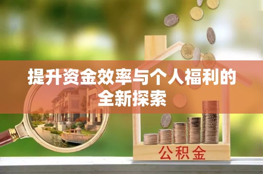 临江提升资金效率与个人福利的全新探索