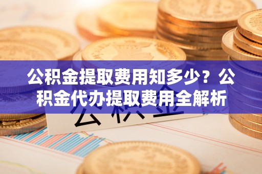 临江公积金提取费用知多少？公积金代办提取费用全解析