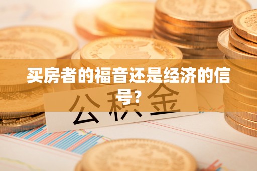 临江买房者的福音还是经济的信号？