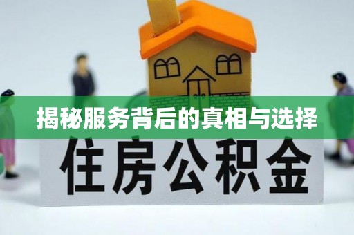 临江揭秘服务背后的真相与选择