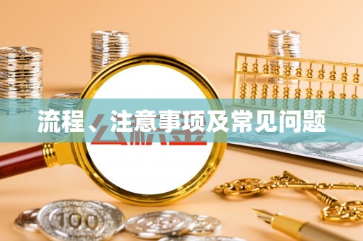 临江流程、注意事项及常见问题