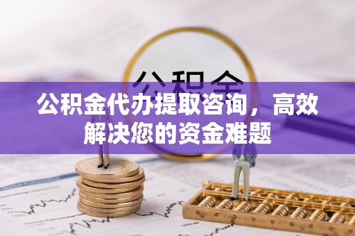临江公积金代办提取咨询，高效解决您的资金难题